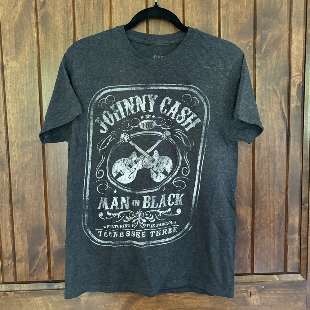 Johnny Cash Man In Black Graphic Tee